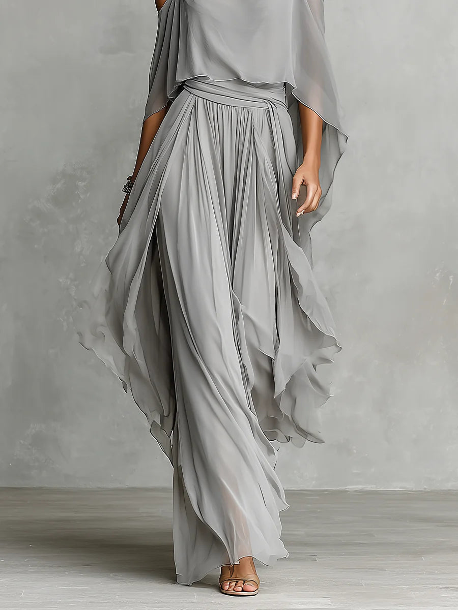 Isabella™ | Chiffon Two-Piece Set