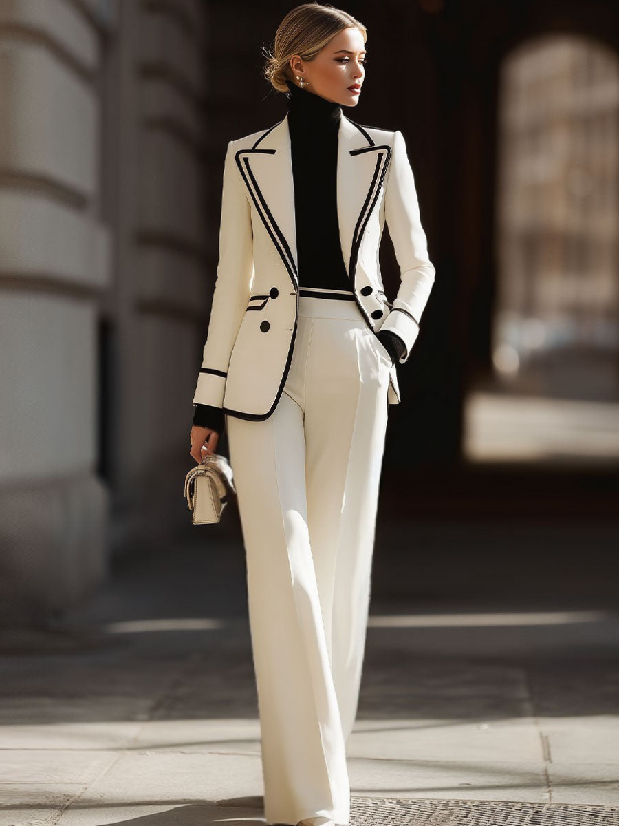HILDEGARDA™ | DOUBLE-BREASTED SUIT SET