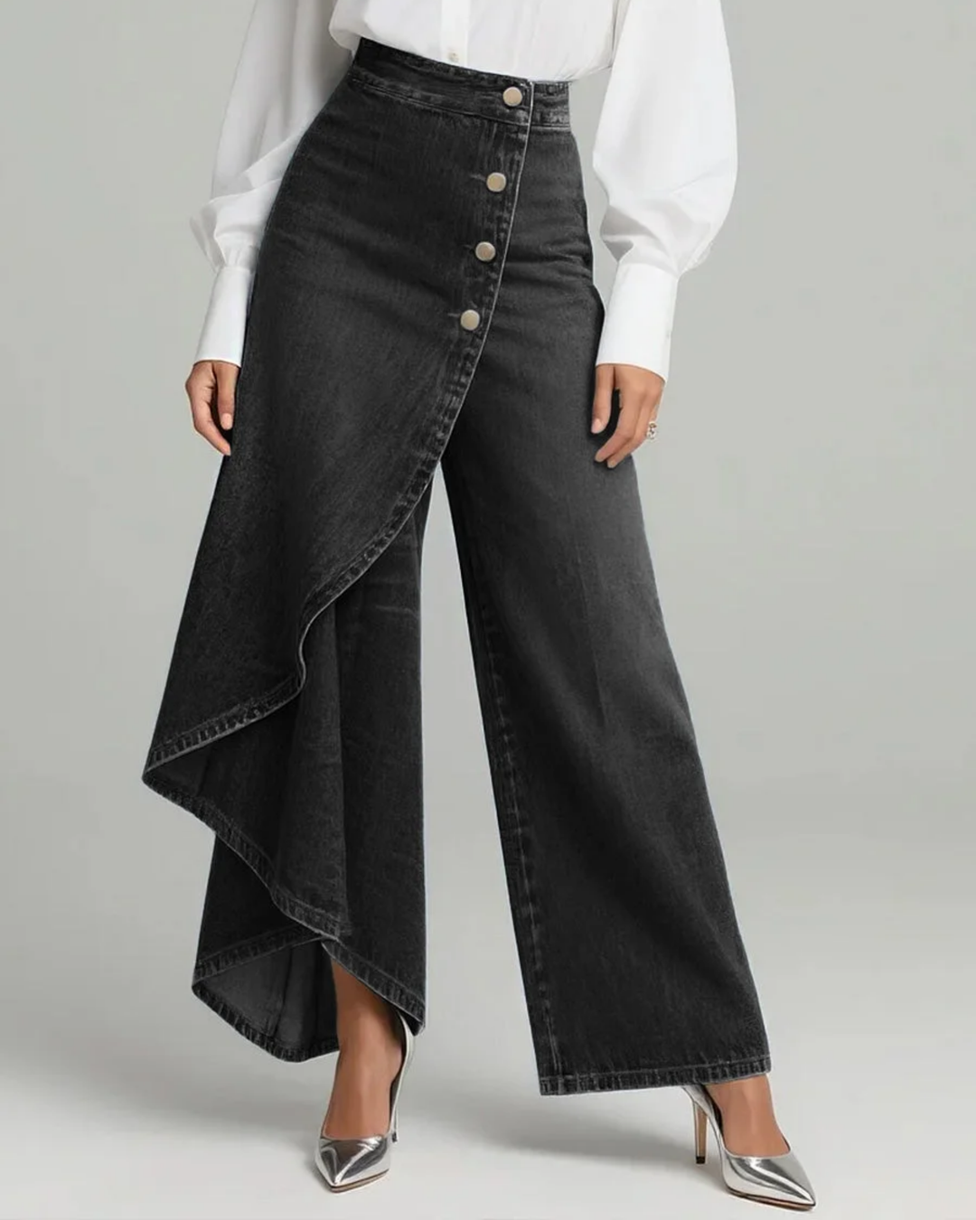 Denim Wikkelbroek