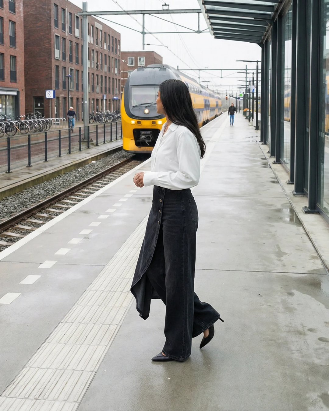 Denim Wikkelbroek