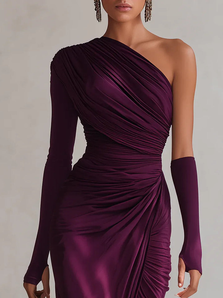 Magda | Long One-Shoulder Dress