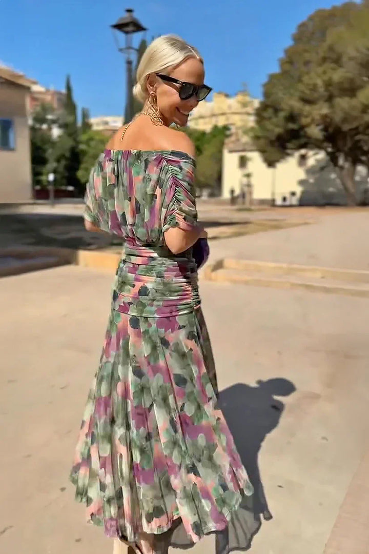 Louise | Elegant V-Neck Party Maxi Dress