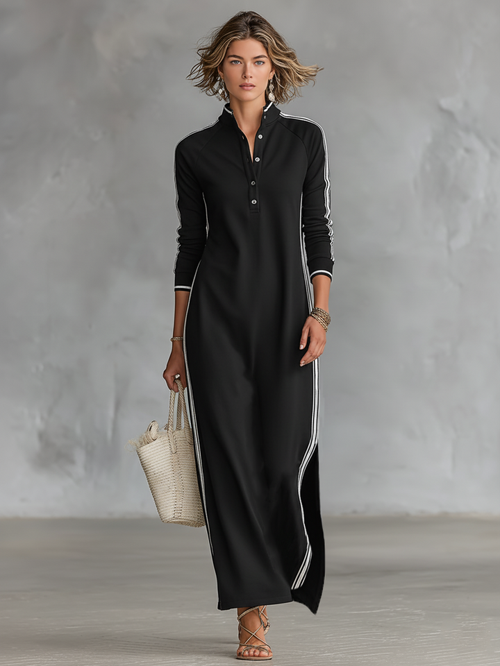 REGGIE | Women's Sweatshirt Maxi Dress