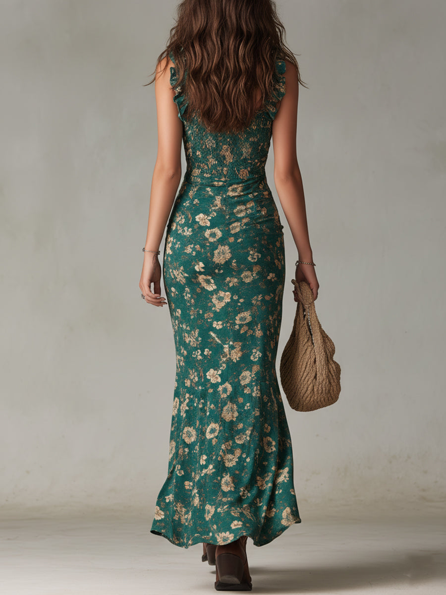 Zara™ | boho maxi dress