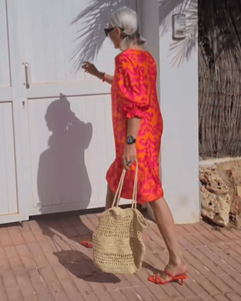Luna - Elegant floral dress