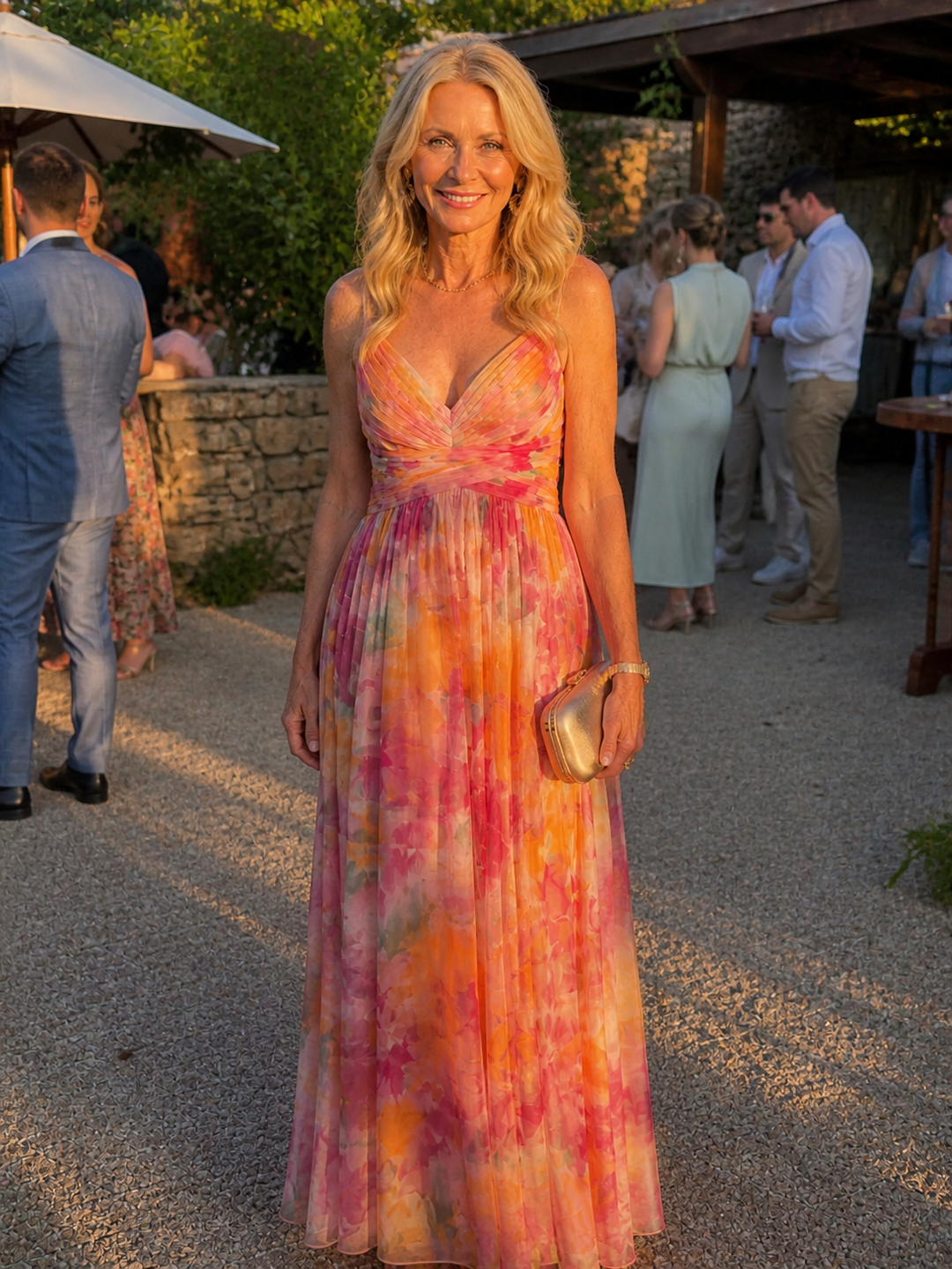 Isel | Soft Wrap Maxi Dress