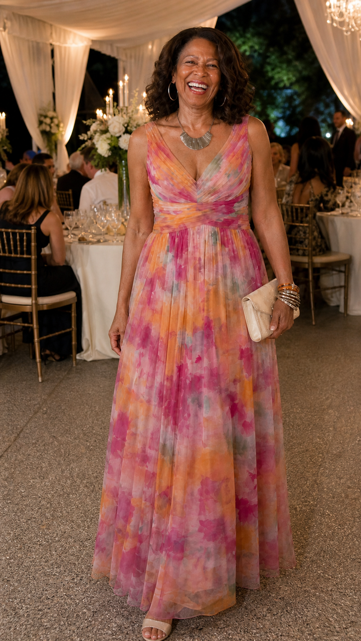 Isel | Soft Wrap Maxi Dress