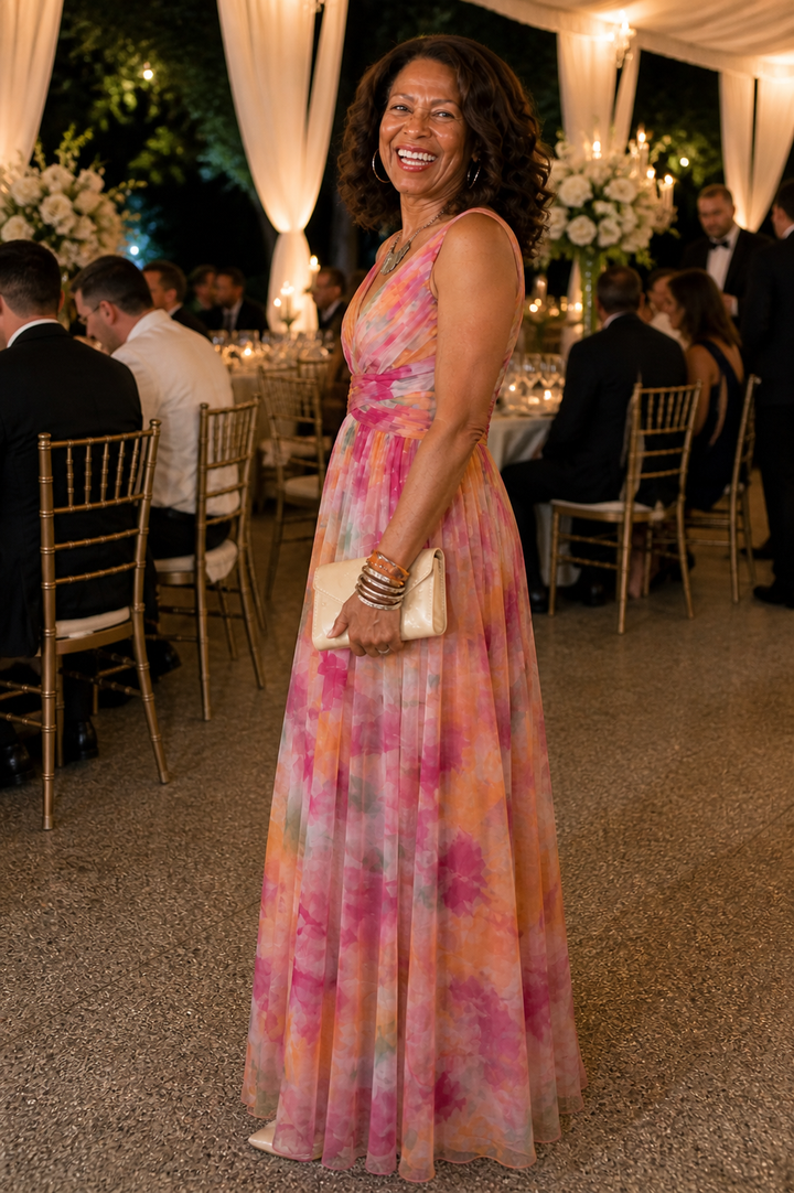Isel | Soft Wrap Maxi Dress