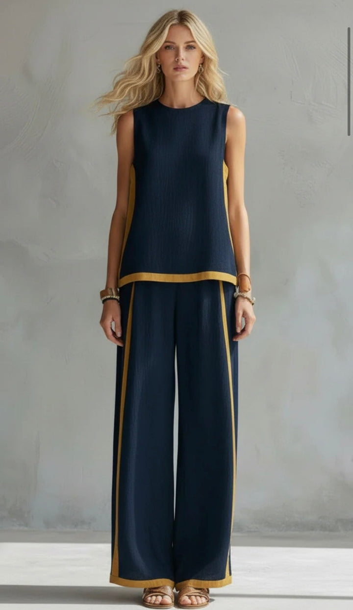 Leila | Elegant Cotton & Linen Set
