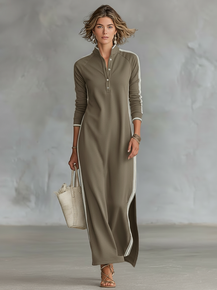 REGGIE | Women's Sweatshirt Maxi Dress