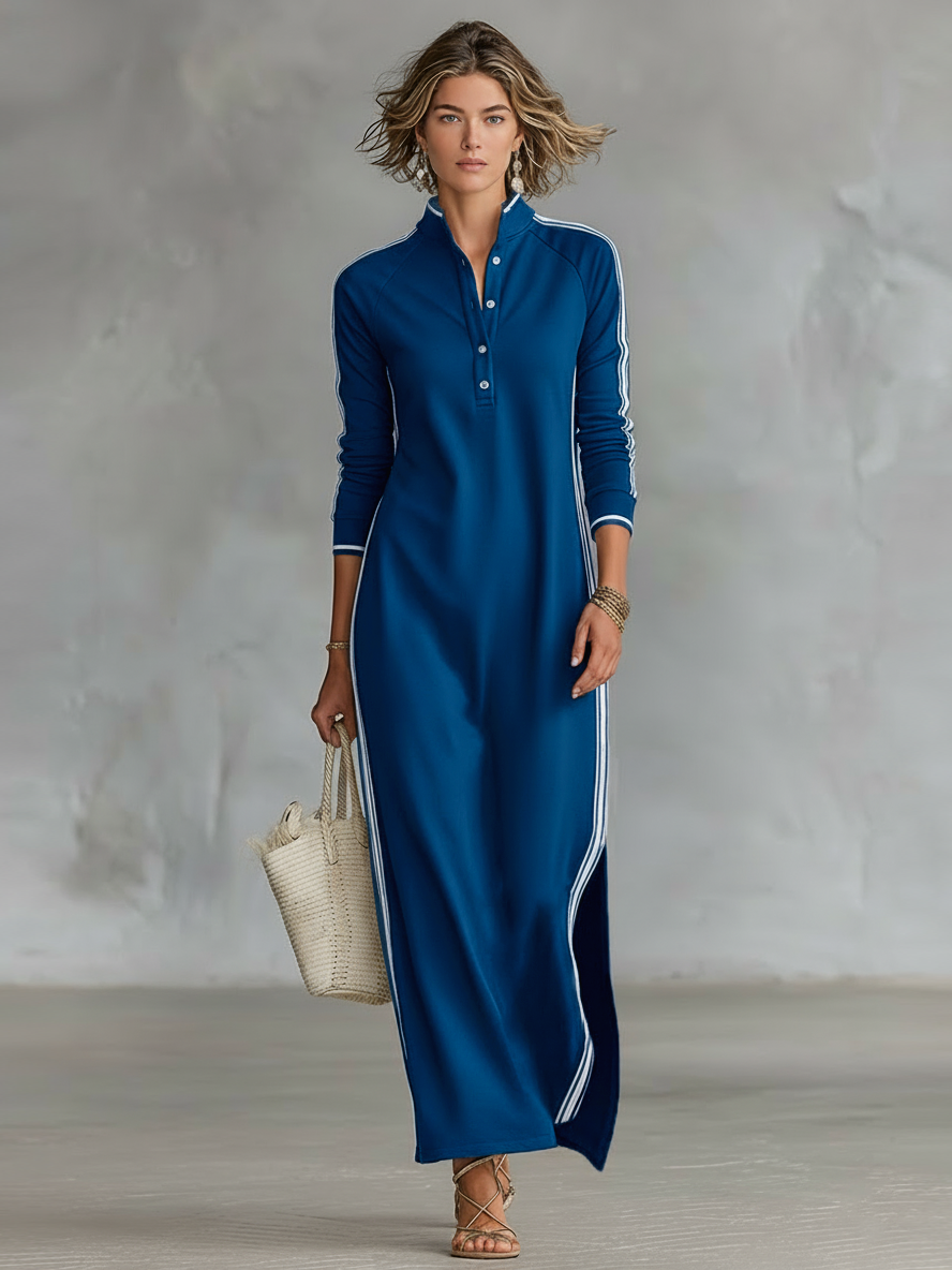 REGGIE | Women's Sweatshirt Maxi Dress