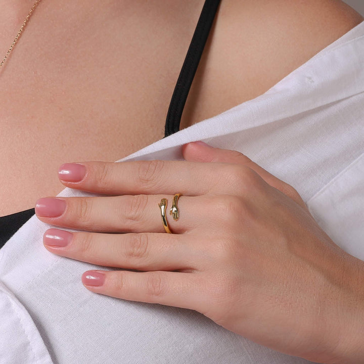 Rose Gold Cuddle Ring