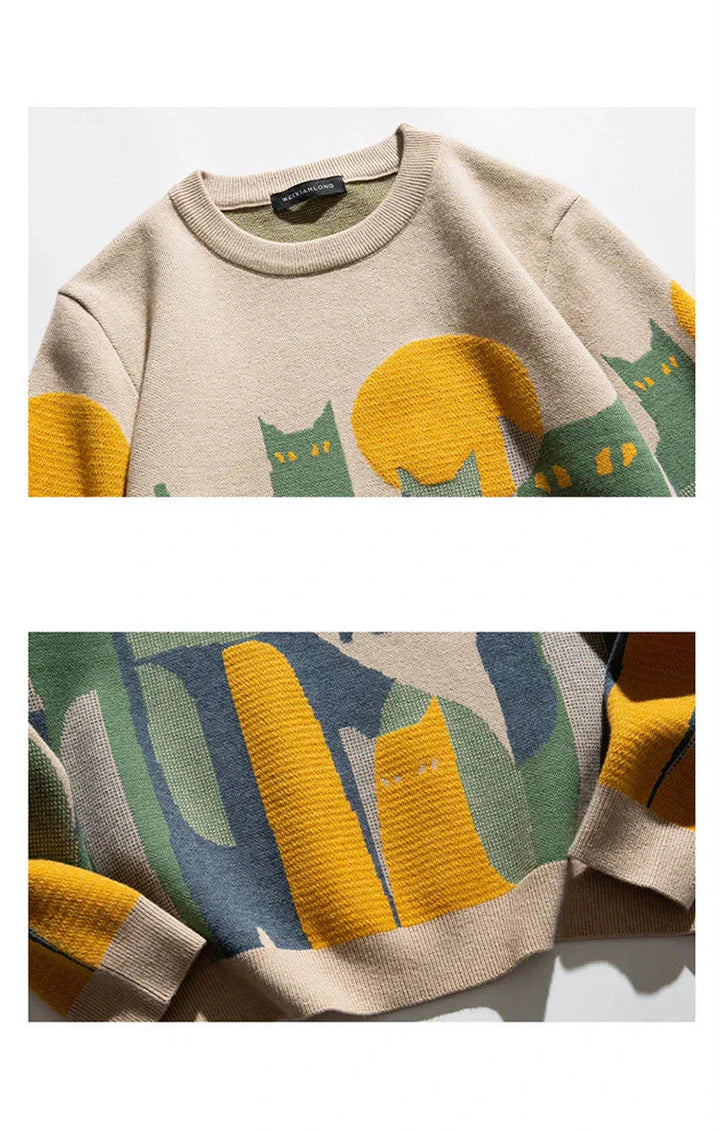 Zaya™ | Moonlight Cat Sweater