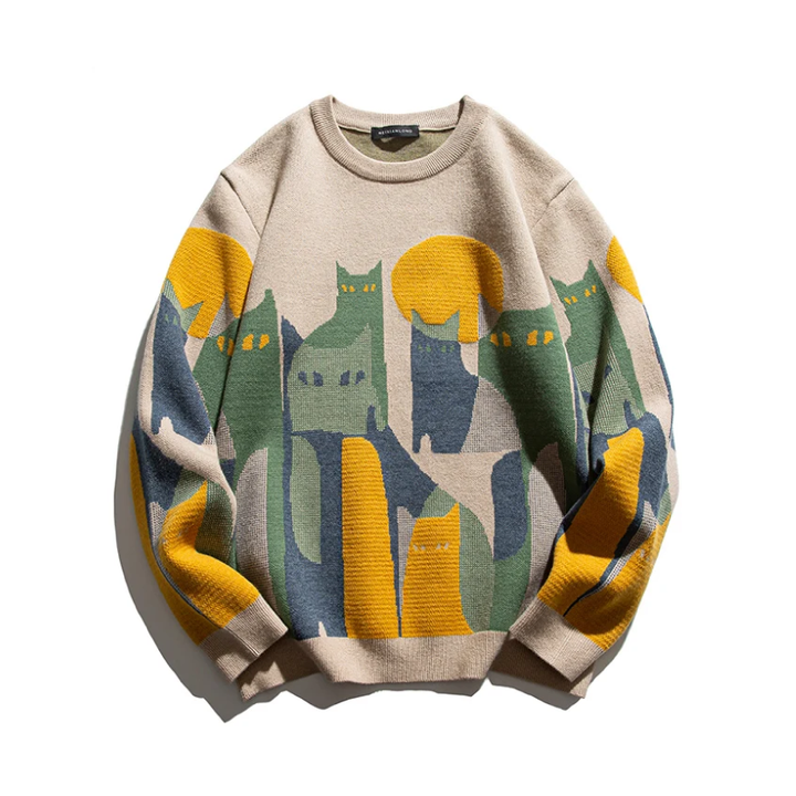 Zaya™ | Moonlight Cat Sweater