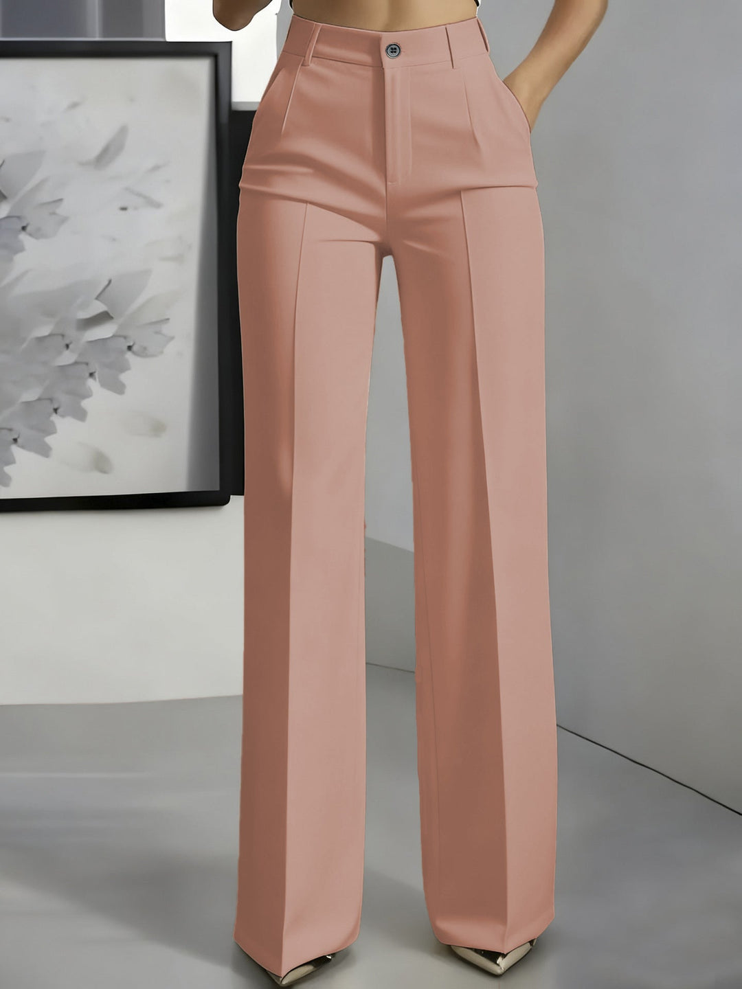 AURELIA™ | HIGH-WAIST STRAIGHT LEG PANTS