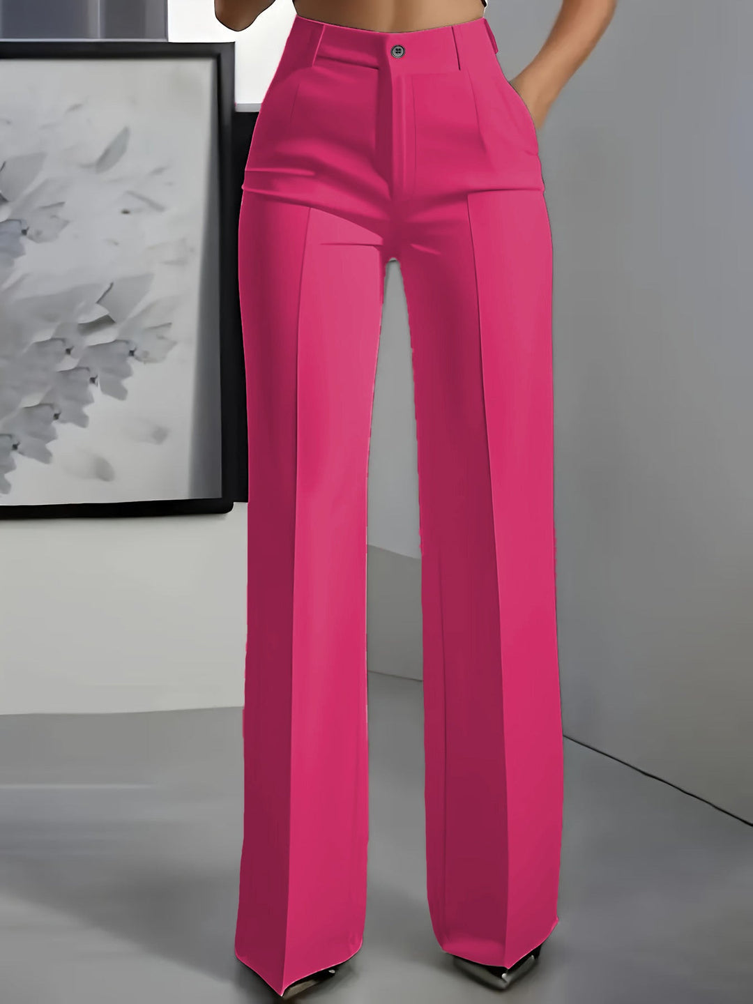 AURELIA™ | HIGH-WAIST STRAIGHT LEG PANTS