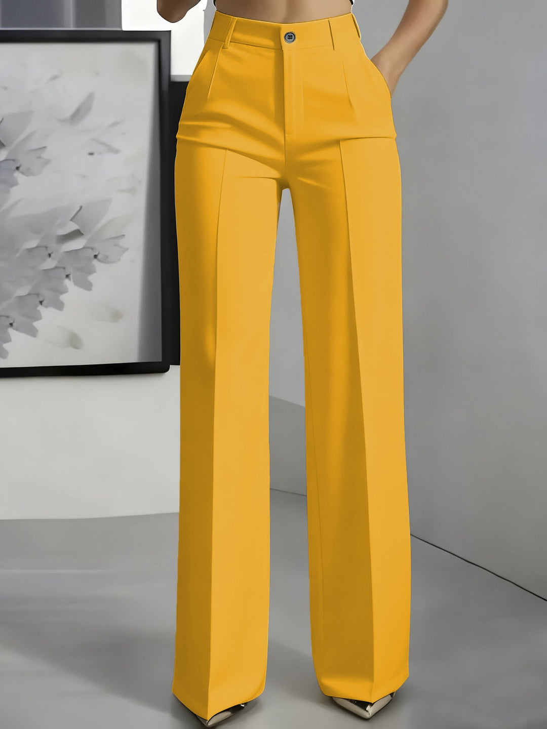 AURELIA™ | HIGH-WAIST STRAIGHT LEG PANTS