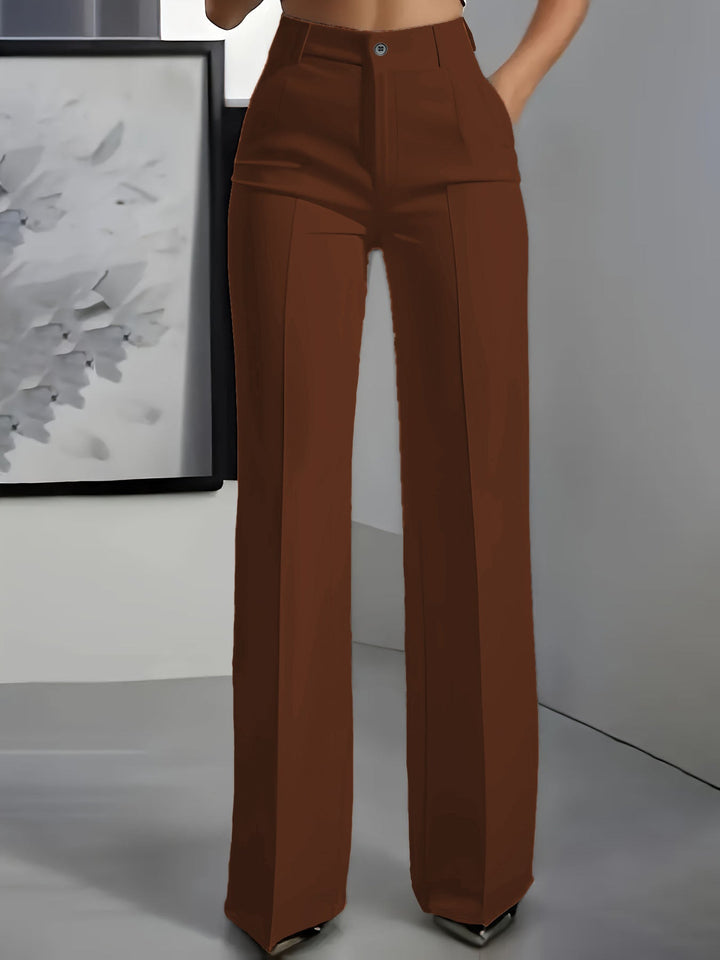 AURELIA™ | HIGH-WAIST STRAIGHT LEG PANTS