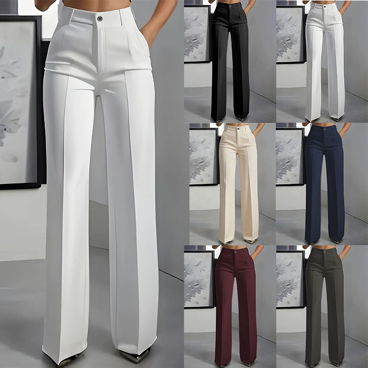 AURELIA™ | HIGH-WAIST STRAIGHT LEG PANTS