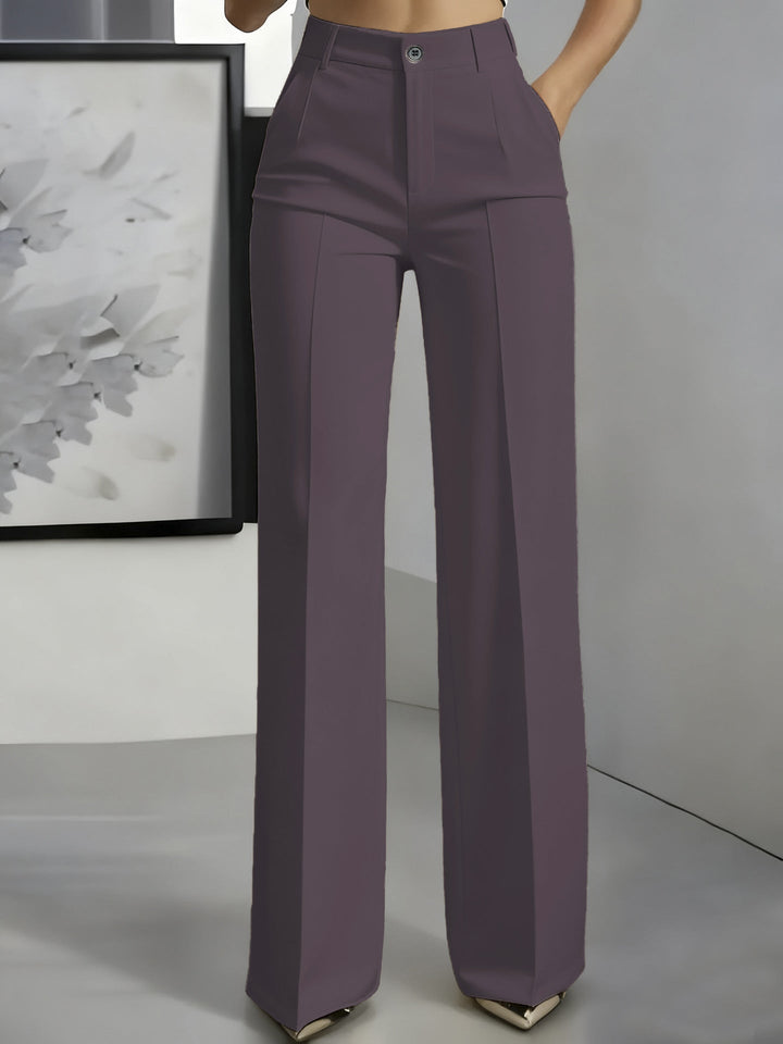 AURELIA™ | HIGH-WAIST STRAIGHT LEG PANTS