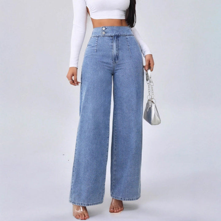 VINTARA™ | RETRO STRAIGHT LEG JEANS