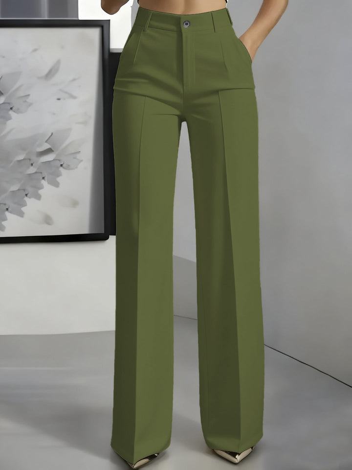 AURELIA™ | HIGH-WAIST STRAIGHT LEG PANTS