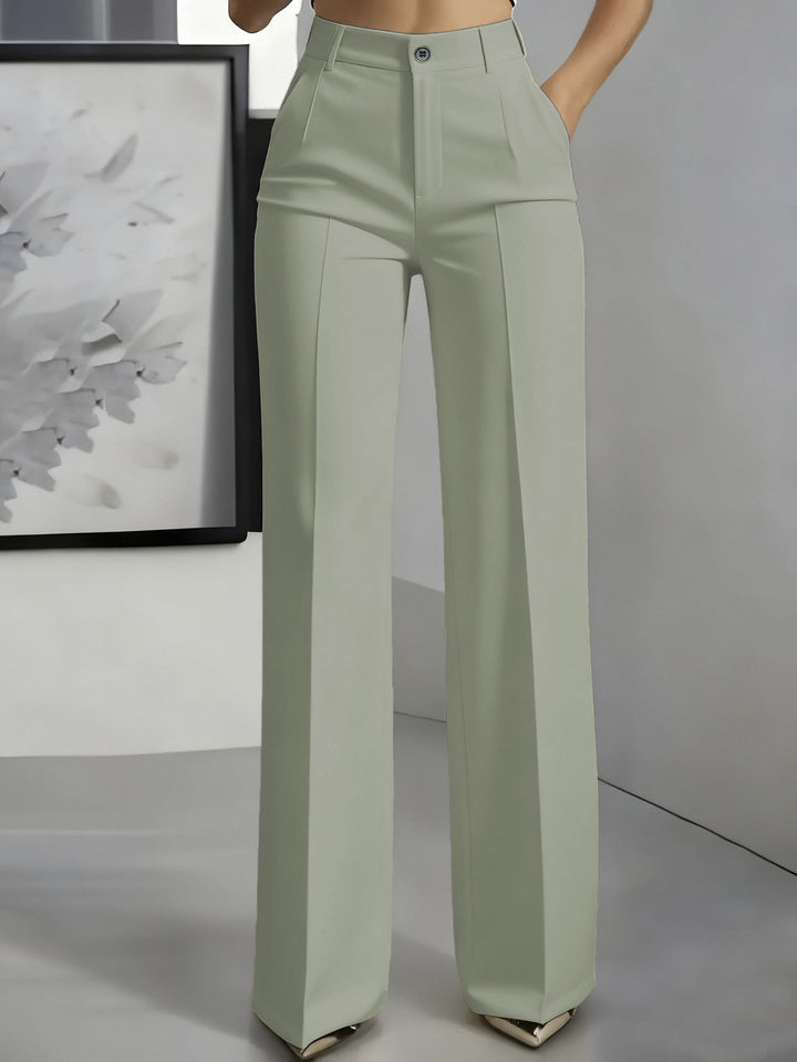 AURELIA™ | HIGH-WAIST STRAIGHT LEG PANTS