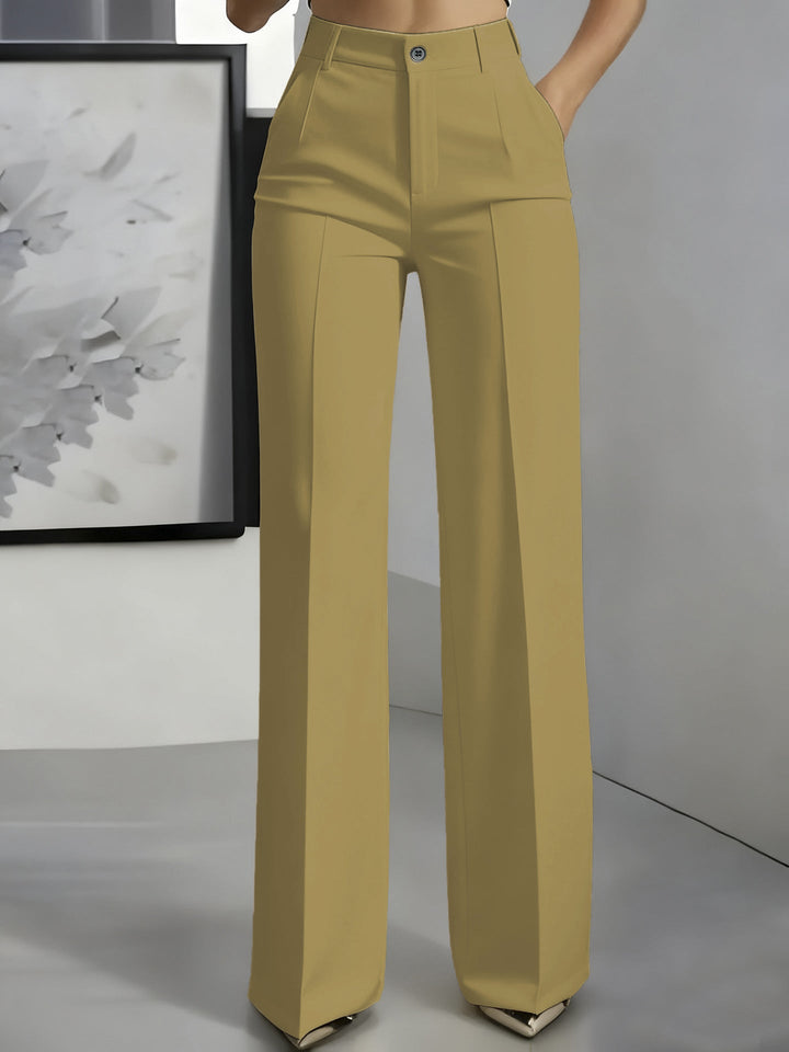 AURELIA™ | HIGH-WAIST STRAIGHT LEG PANTS