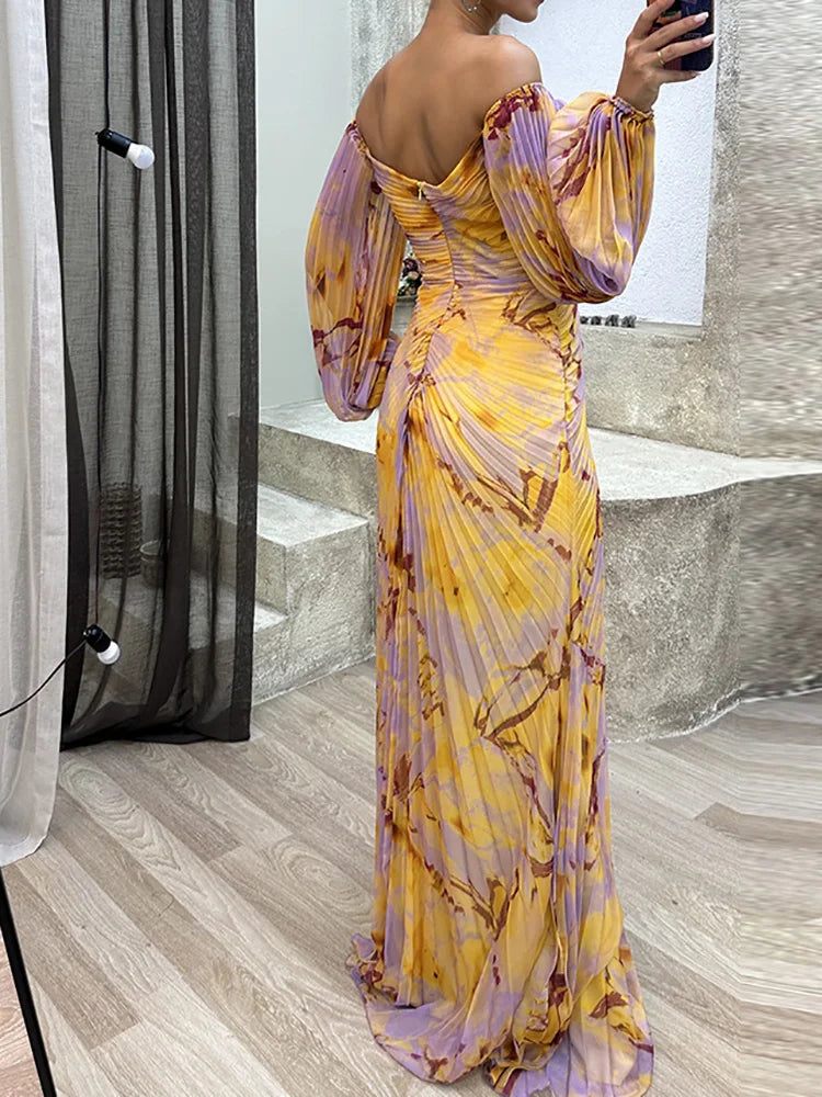 VELORA™ | V-NECK ELEGANCE DRESS