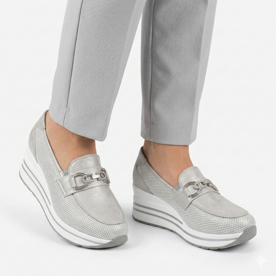 ALLIS | Women's Comfort Wedge Moccasin