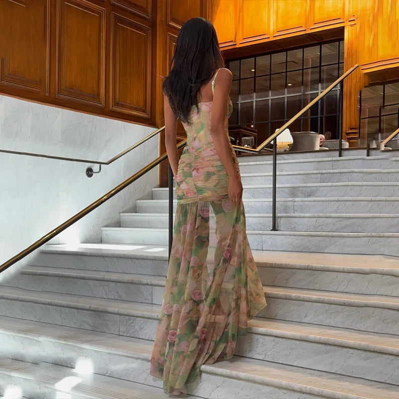 naomi | Sexy Sleeveless Floral