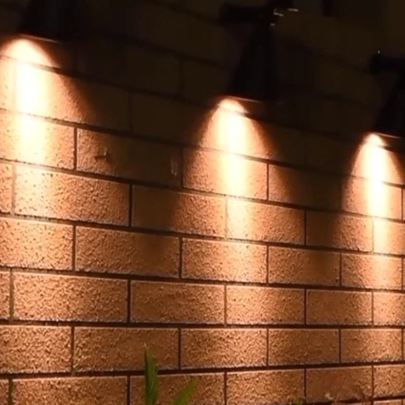 Solar energy garden spotlight