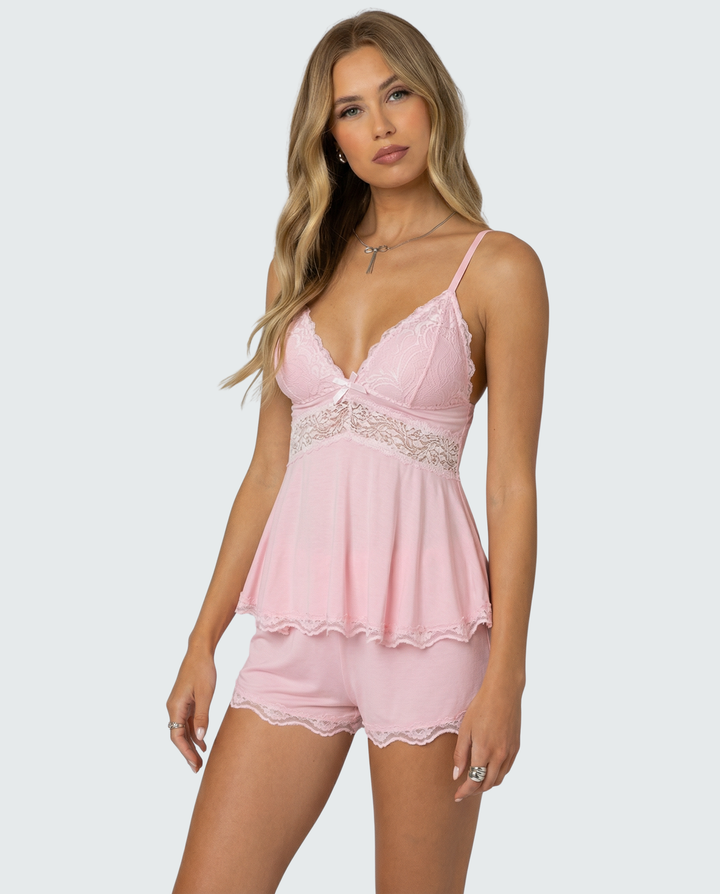 Avre | Midnight Kiss Lace Set