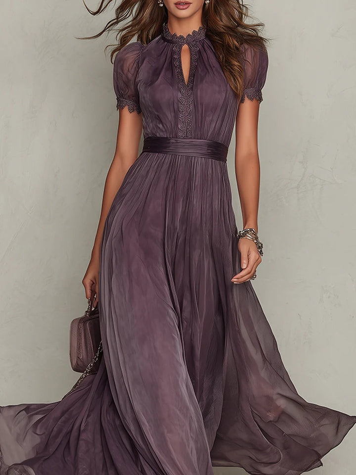 FLAIRE™ | PURPLE MAXI DRESS