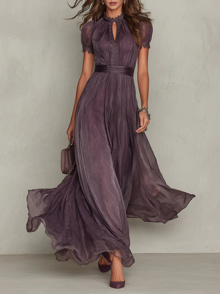 FLAIRE™ | PURPLE MAXI DRESS