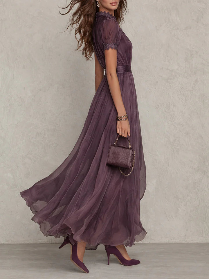 FLAIRE™ | PURPLE MAXI DRESS