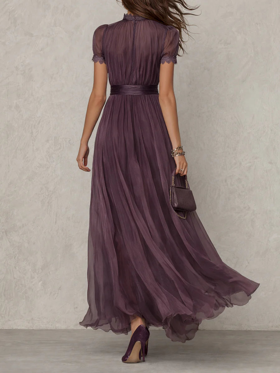 FLAIRE™ | PURPLE MAXI DRESS