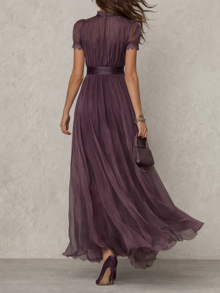 FLAIRE™ | PURPLE MAXI DRESS