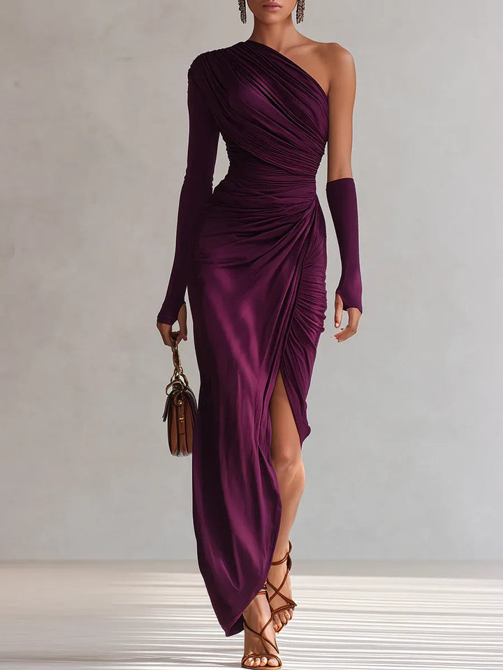 Magda | Long One-Shoulder Dress