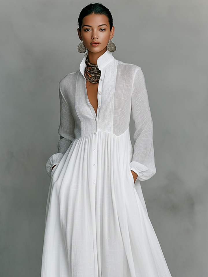 Evy | Long Sleeved Maxi Dress