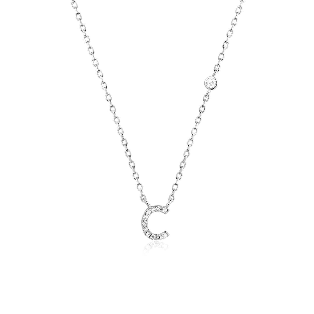 Stone Letter Necklace