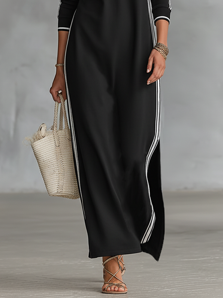 REGGIE | Women's Sweatshirt Maxi Dress