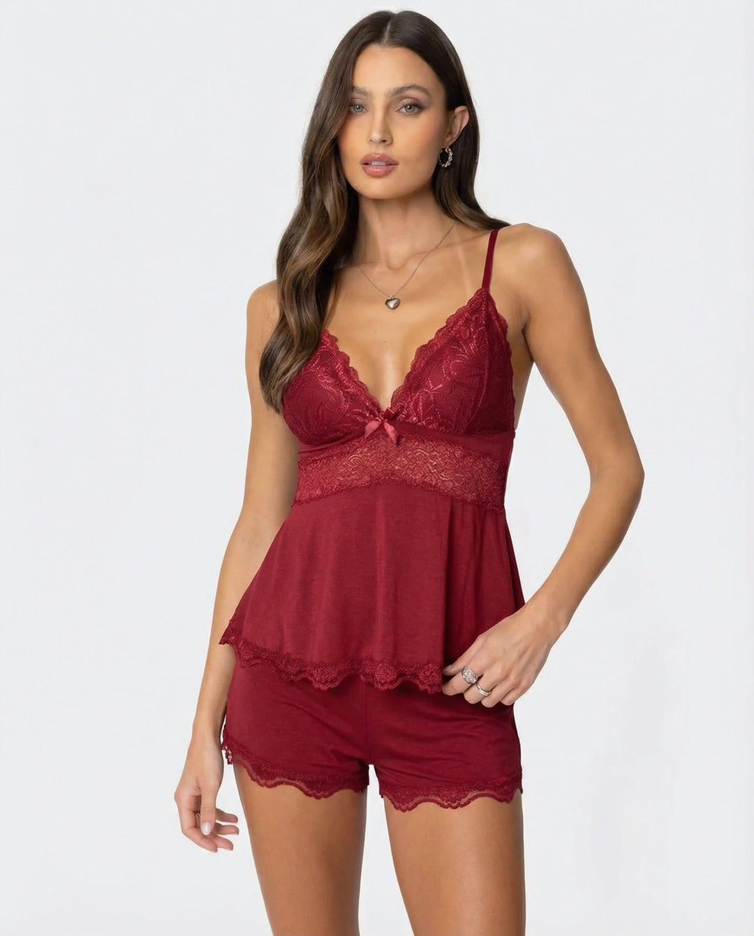 Avre | Midnight Kiss Lace Set