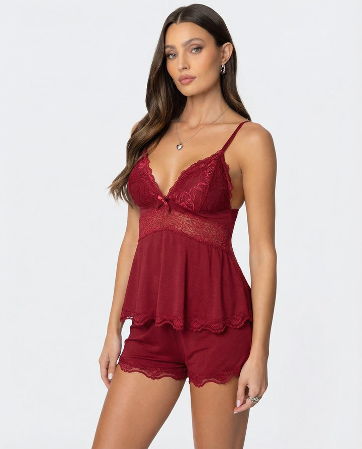 Avre | Midnight Kiss Lace Set