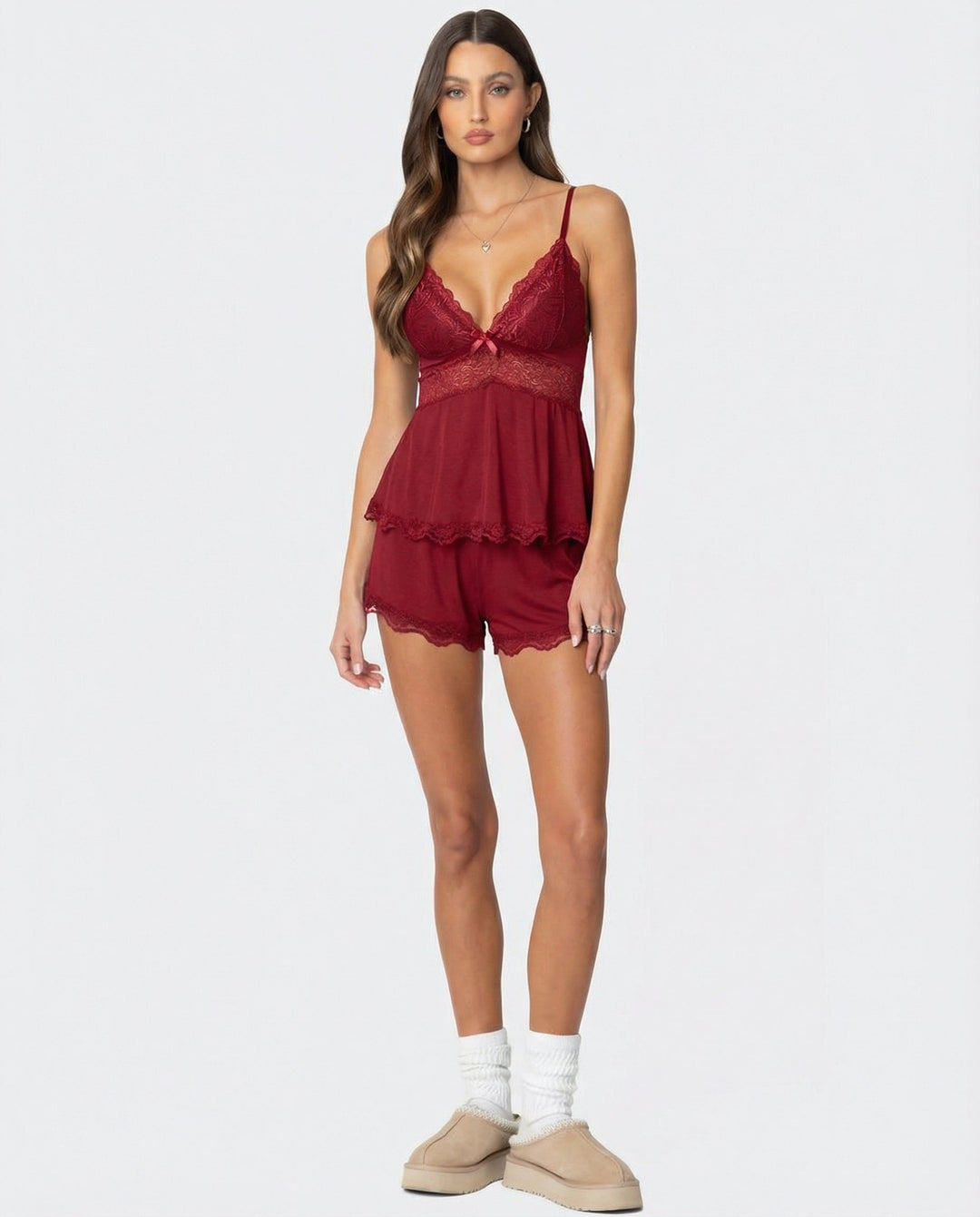 Avre | Midnight Kiss Lace Set