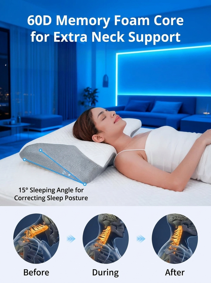 Avre™ Orthopedic Neck Pillow