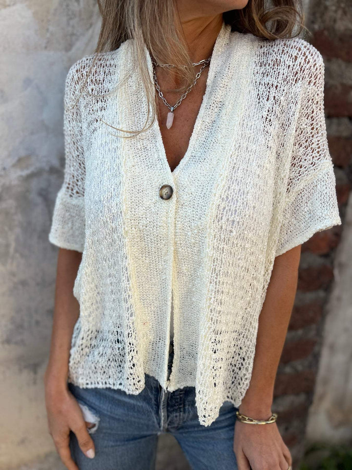 Aya - Beautiful embroidered summer blouse