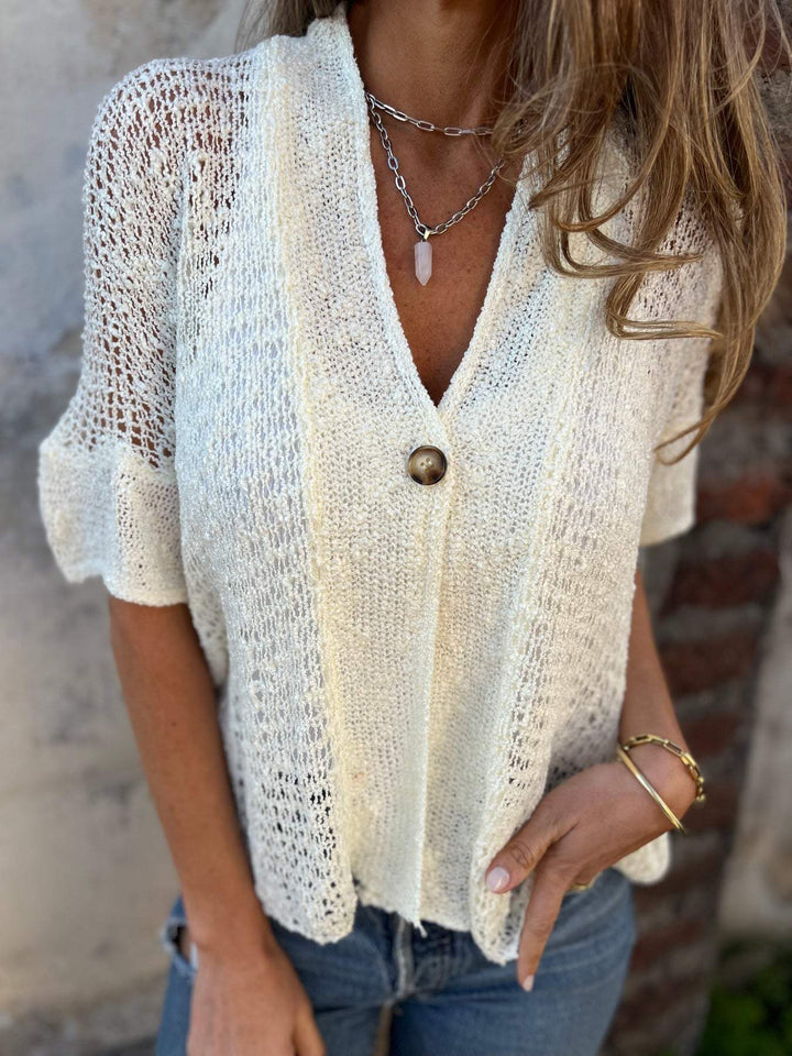 Aya - Beautiful embroidered summer blouse