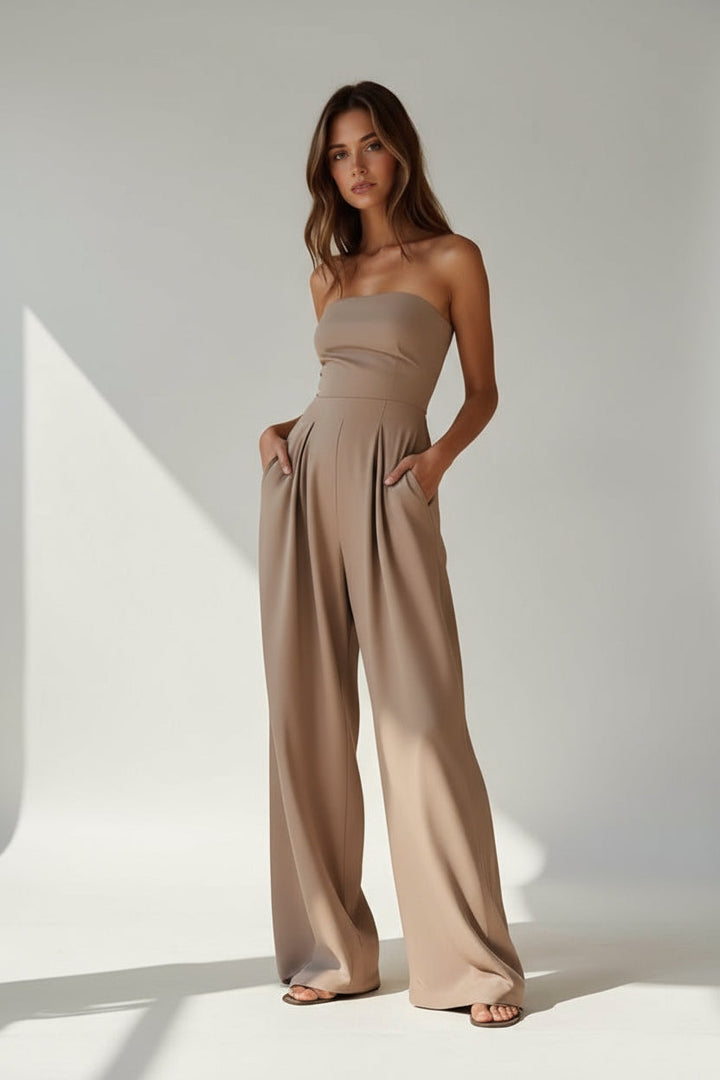 Rosa | Strapless Comfy Jumpsuit