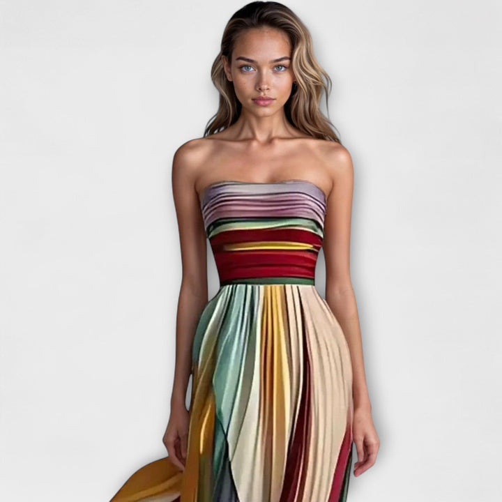 FLORA™ | SLEEVELESS SUMMER MAXI DRESS